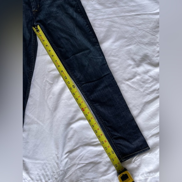 HUDSON ‘COLLIN’ SKINNY CROP JEANS. DARK WASH. SIZE 26. NWOT - Picture 12 of 14